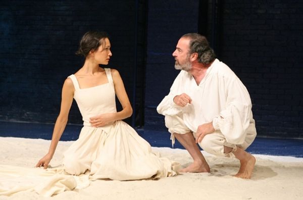 Elisabeth Waterston and Mandy Patinkin Photo